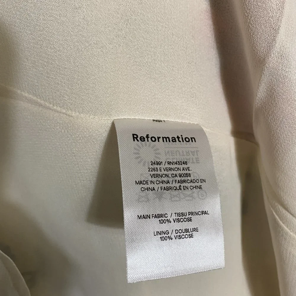 🔔LAST ONE💕Reformation Juliette Dress in Formosa - Picture 10 of 12